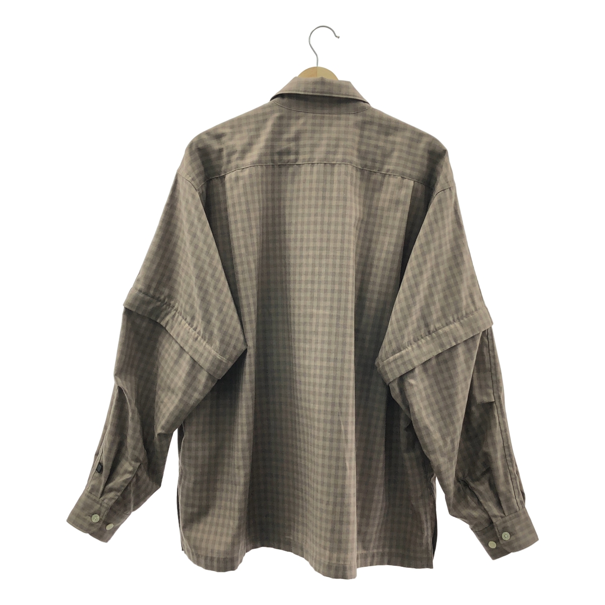 DAIWA PIER39 / ダイワピアサーティンナイン TECH SPORTS OPEN COLLAR SHIRTS L/S MINI PLAIDS ミニチェック テックスポーツ オープンカラー シャツ