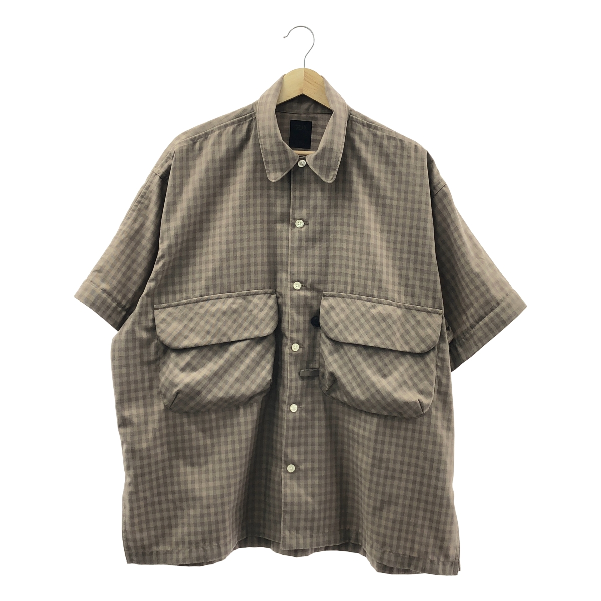 DAIWA PIER39 / ダイワピアサーティンナイン TECH SPORTS OPEN COLLAR SHIRTS L/S MINI PLAIDS ミニチェック テックスポーツ オープンカラー シャツ