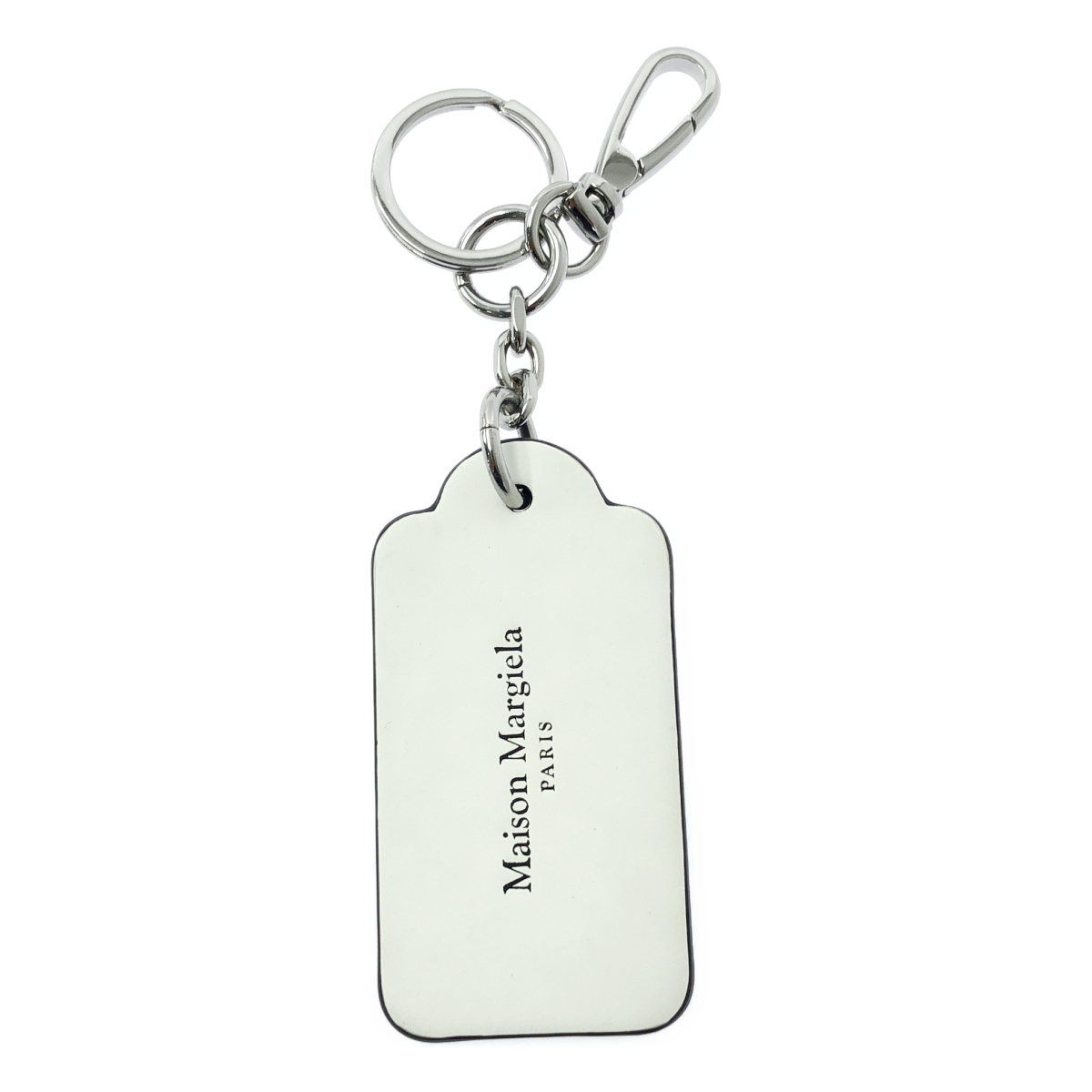Maison Margiela / メゾンマルジェラ FOUR STITCHES KEYRING LARGE ロゴ キーリング
