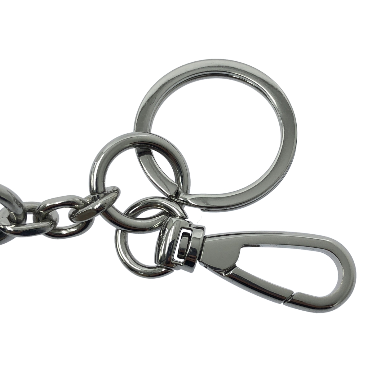 Maison Margiela / メゾンマルジェラ FOUR STITCHES KEYRING LARGE ロゴ キーリング