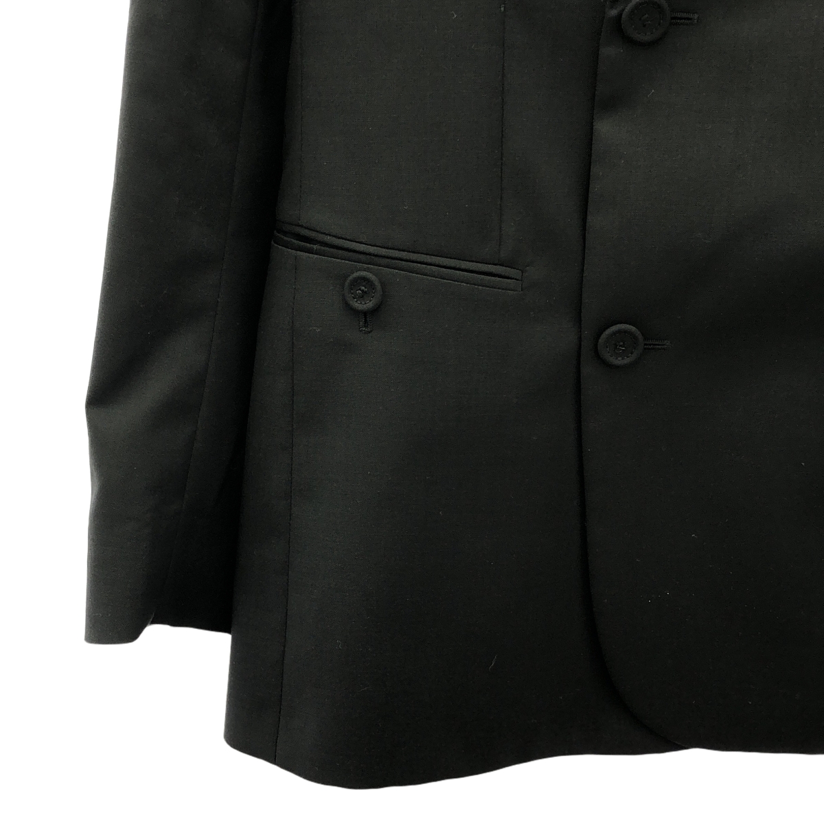 Dior / ディオール セットアップ / ウール モヘア ストラップ ダブルブレスト テーラードジャケット / スラックス