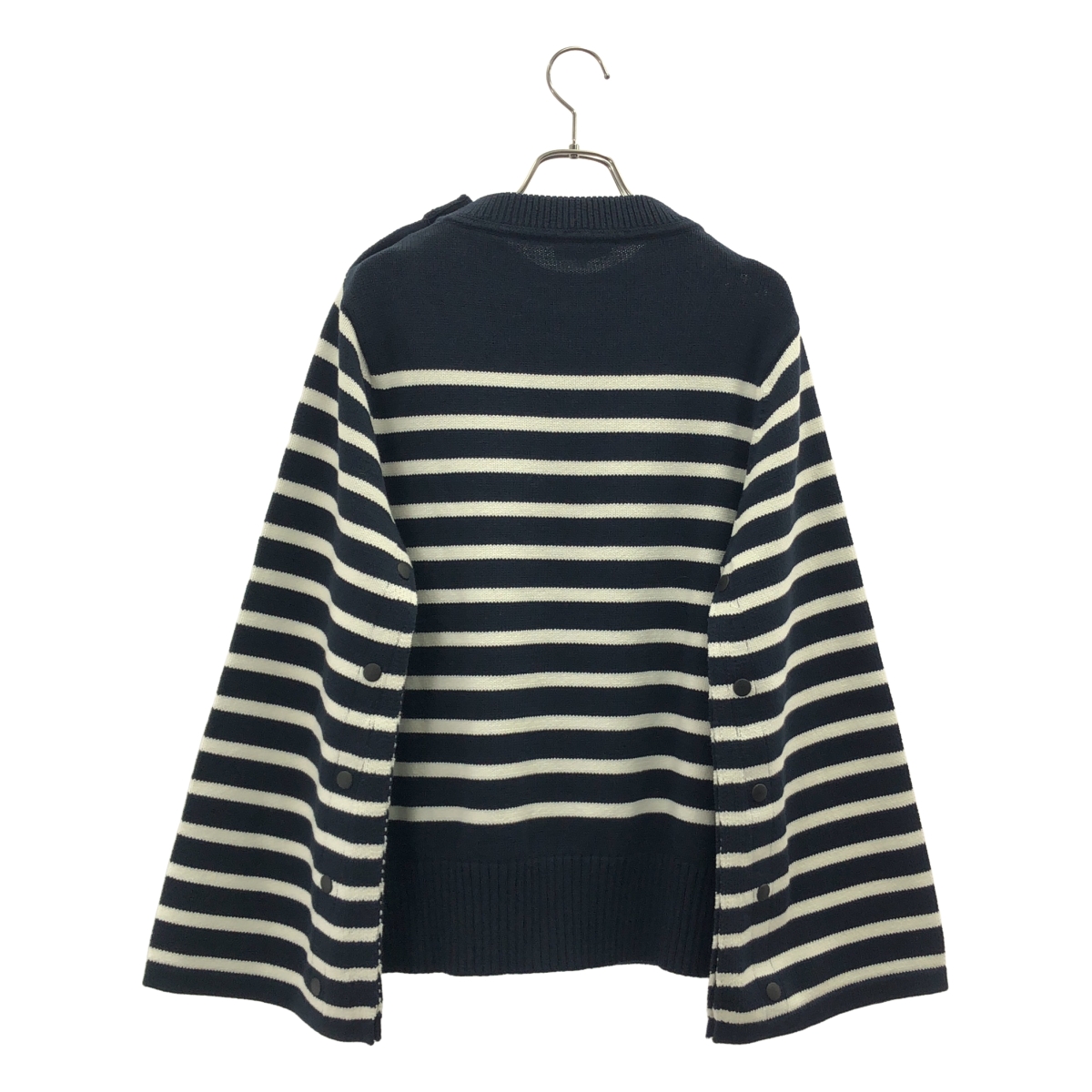 HYKE / ハイク コットン ボーダー ニット