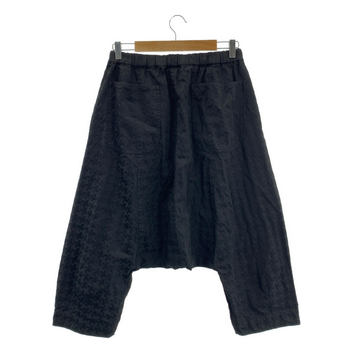 COMME des GARCONS COMME des GARCONS / コムコム ポリエステル縮絨 ジャガード サルエルパンツ