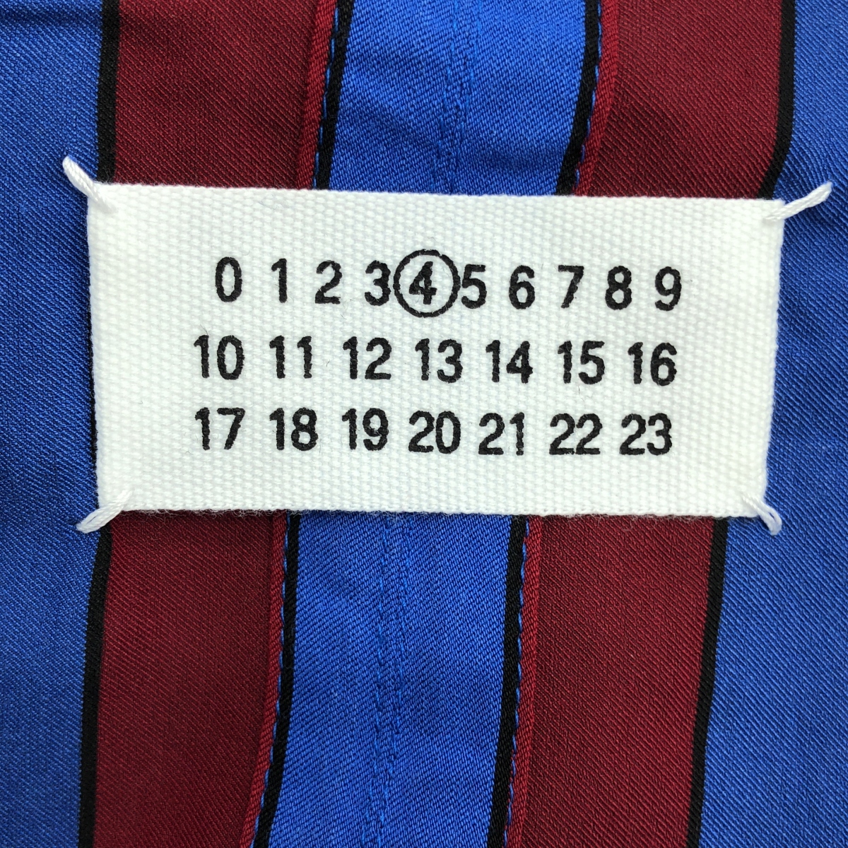 Maison Margiela / メゾンマルジェラ ストライプ トレンチ ノースリーブワンピース