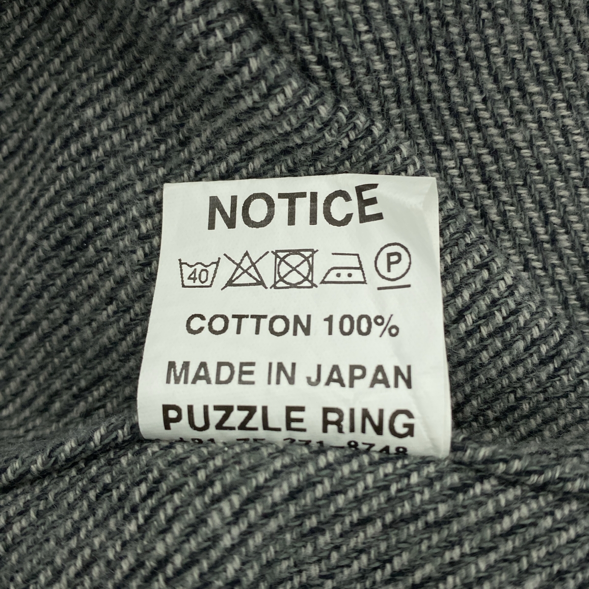 SASSAFRAS / ササフラス Green Thumb Shirt コットンフランネル グリーンサムシャツ