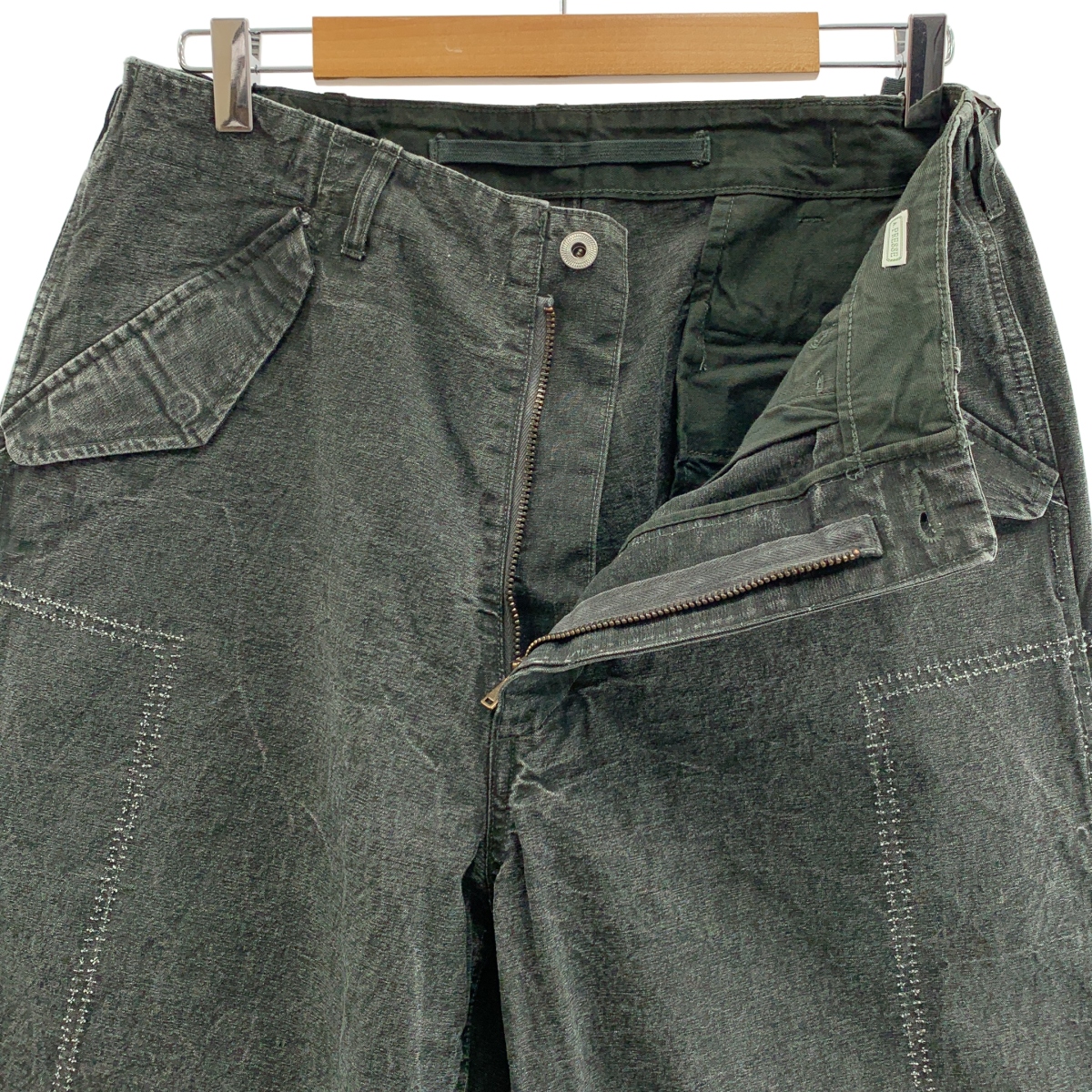 A.PRESSE / アプレッセ M-51 Custom Pants / ワイドテーパードシルエット パンツ