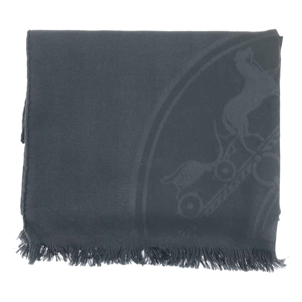 HERMES / エルメス ニュー・リブリス カシミヤ シルク ストール ショール