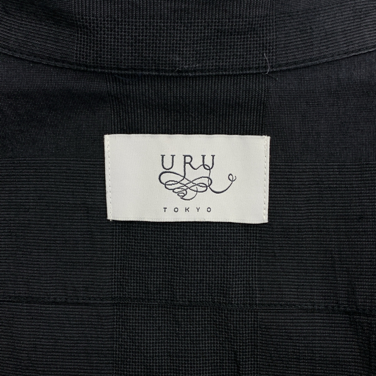 URU / ウル cotton silk linen pullover s/s shirts コットン シルク プルオーバーシャツ