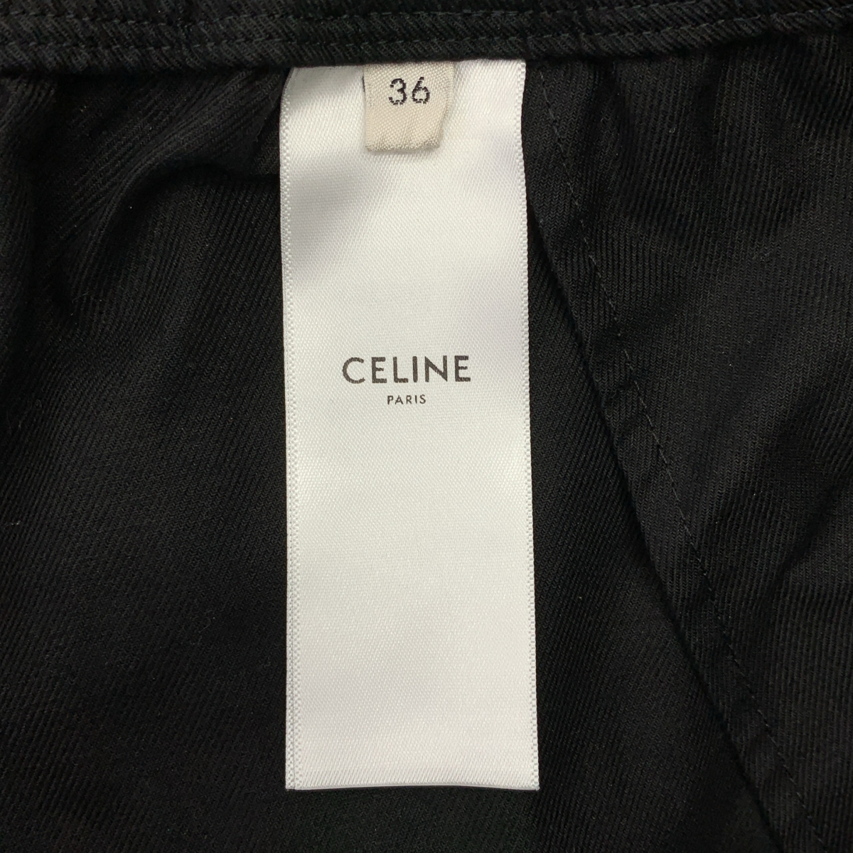 CELINE / セリーヌ トリオンフボタン コットンギャバジン イージー カーゴパンツ