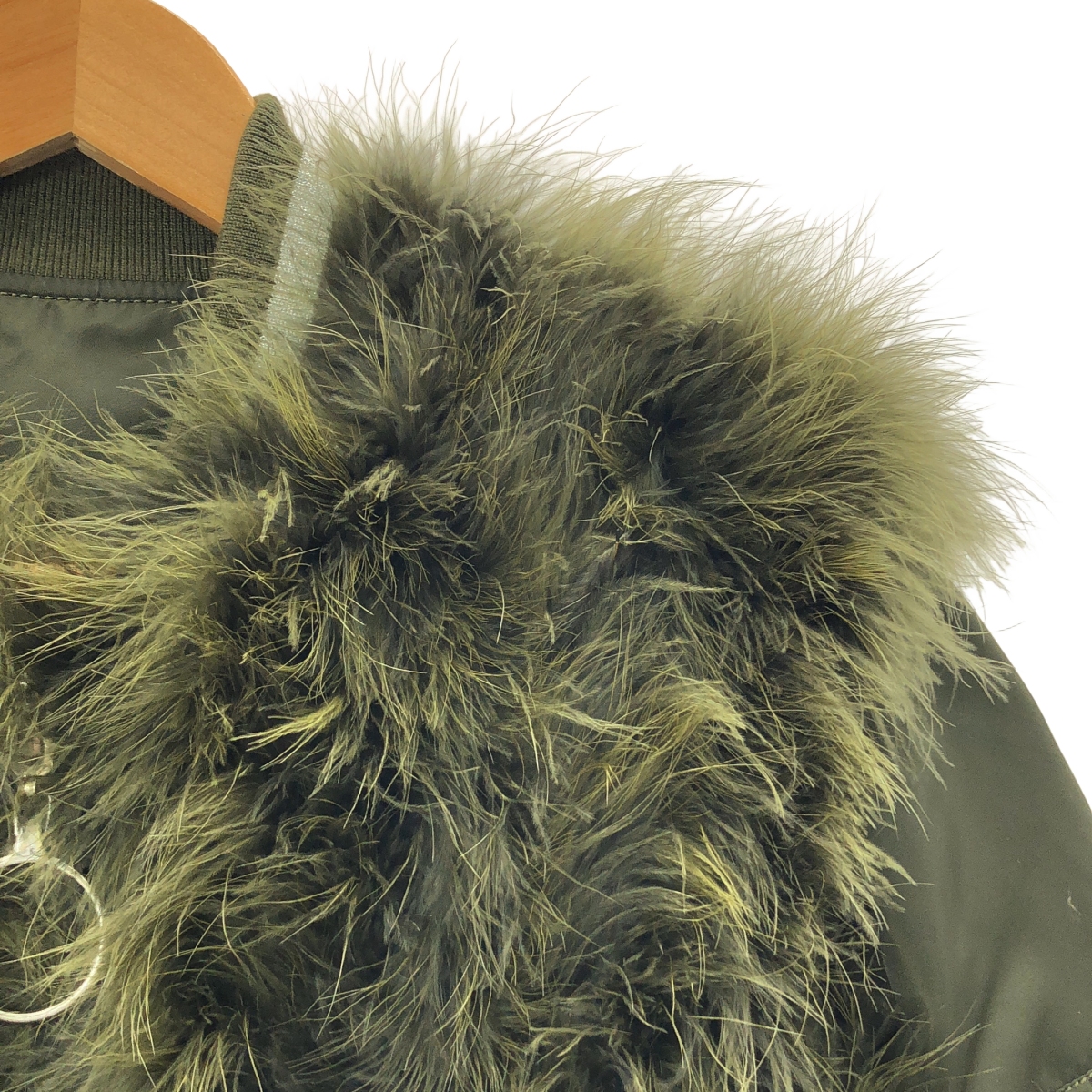 ERMANNO SCERVINO / エルマンノシェルヴィーノ フェザー リバーシブル ブルゾン ジャケット