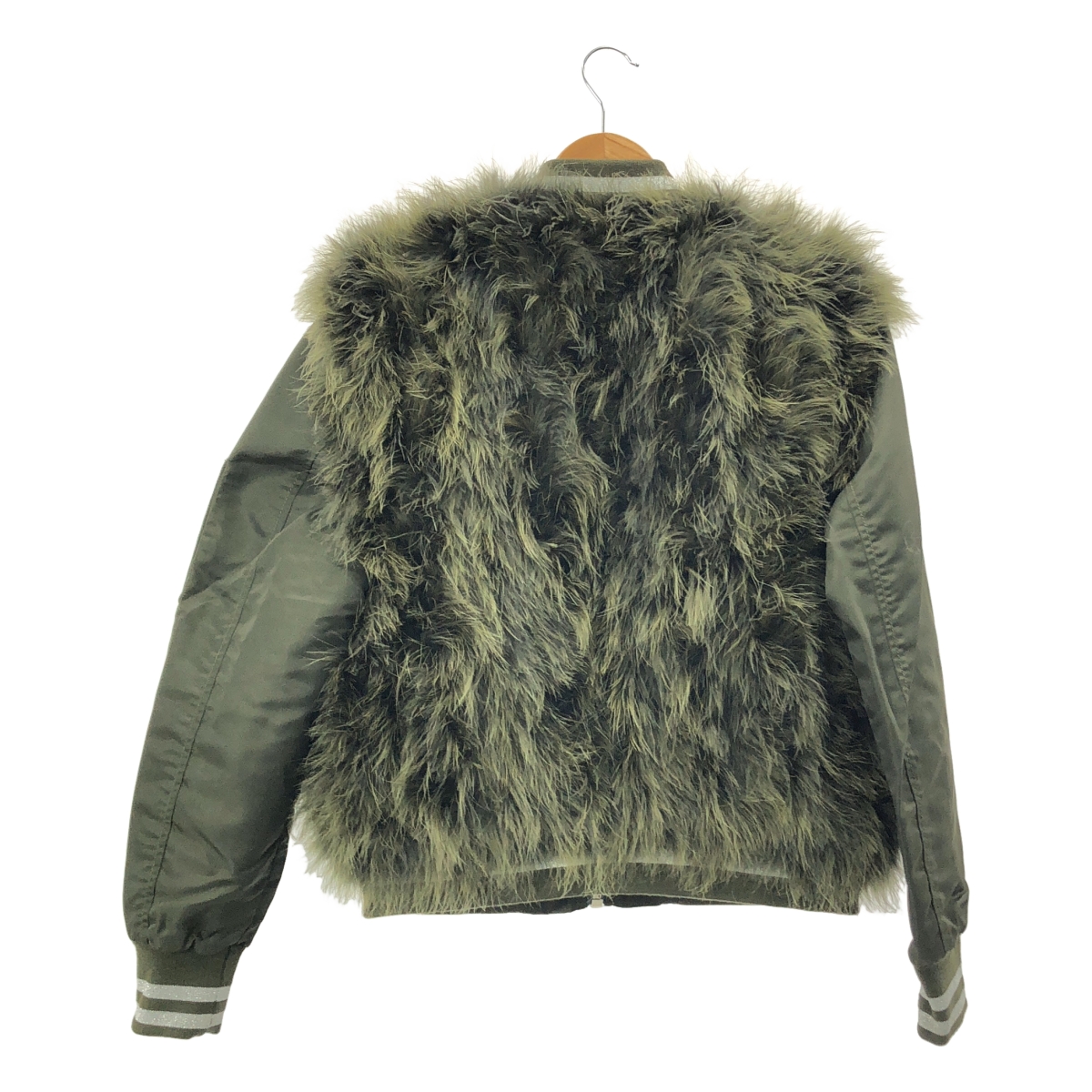 ERMANNO SCERVINO / エルマンノシェルヴィーノ フェザー リバーシブル ブルゾン ジャケット