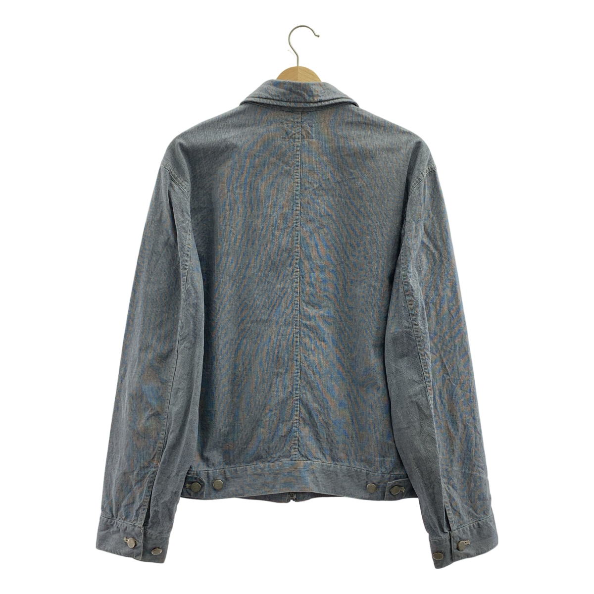 RRL / ダブルアールエル コットン ピンチェック ジップアップ ジャケット