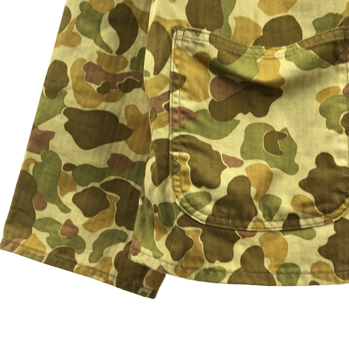 BONCOURA / ボンクラ US Navy Shawl Collar Duck Hunter Camo ダックハンターカモ ショールカラー カバーオール ジャケット