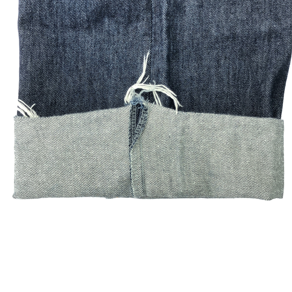 IENA / イエナ カットオフ加工 シンチバック ワイド デニムパンツ