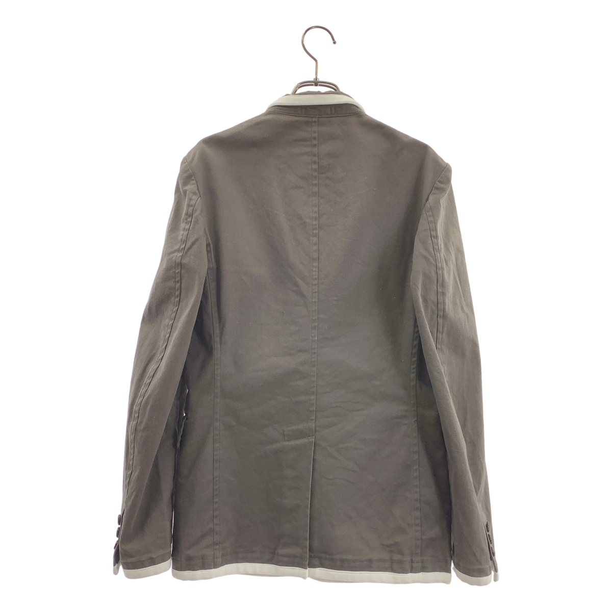 COMME des GARCONS HOMME PLUS / コムデギャルソンオムプリュス コットン ストレッチ パイピング テーラードジャケット