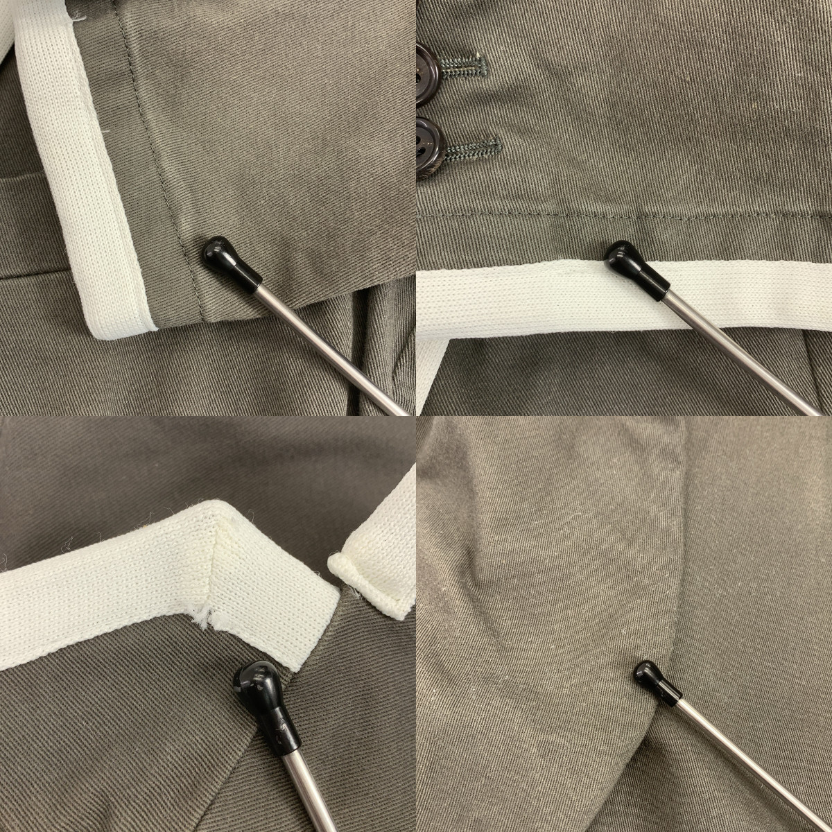 COMME des GARCONS HOMME PLUS / コムデギャルソンオムプリュス コットン ストレッチ パイピング テーラードジャケット