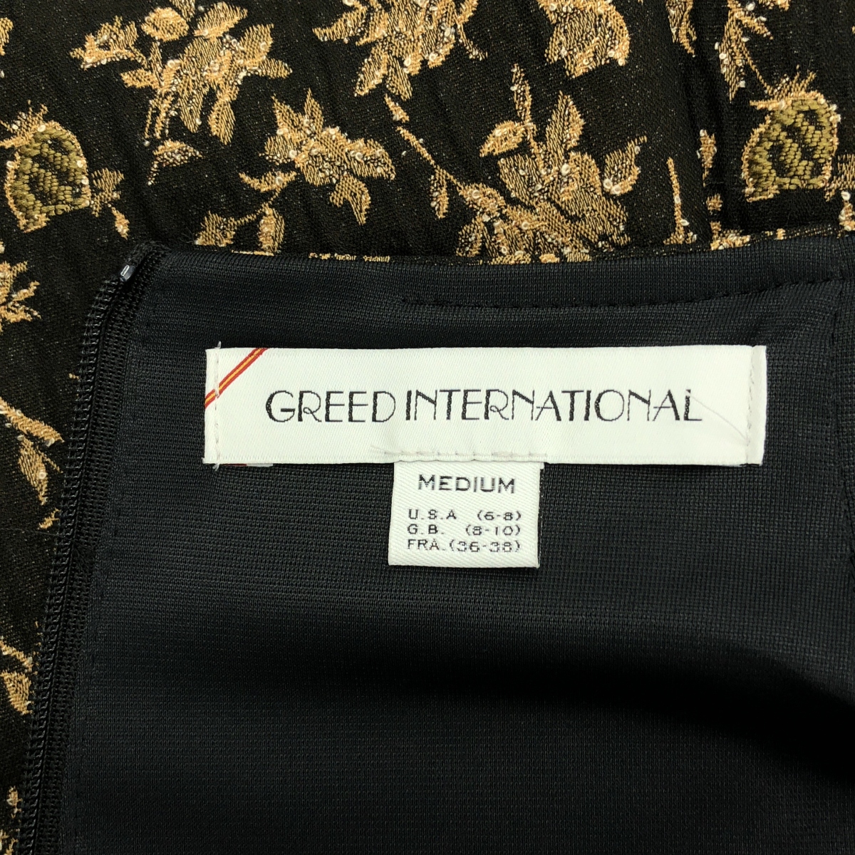 その他 フラワー ジャガード レーヨンアセテート ロングスカート