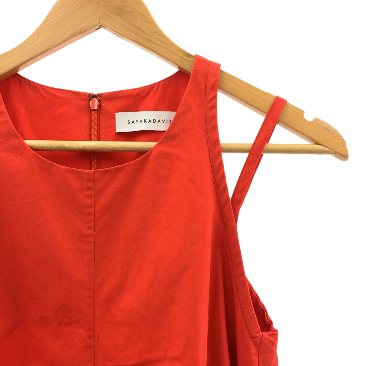 SAYAKA DAVIS / サヤカデイヴィス コットン ノースリーブ ワンピース