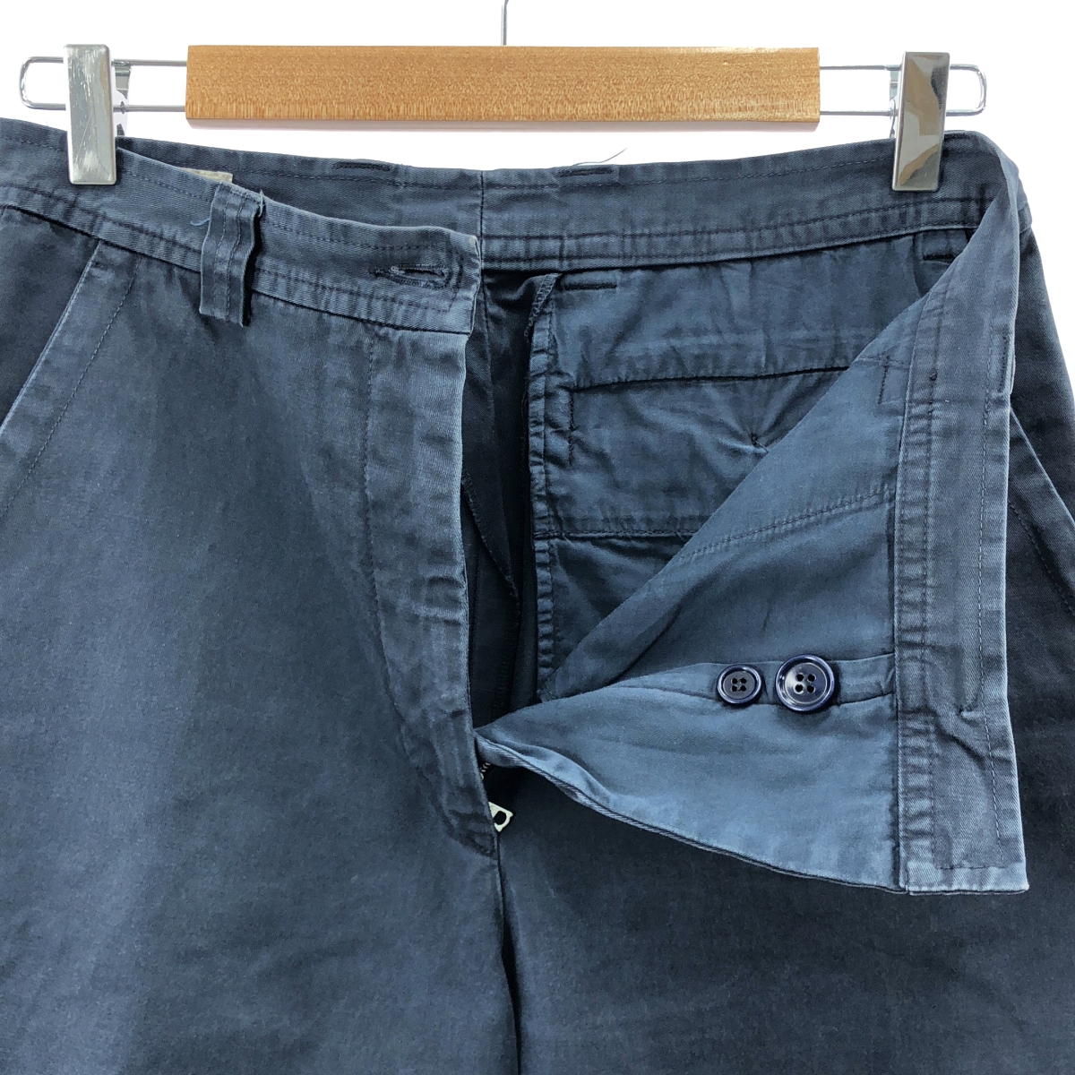 DRIES VAN NOTEN / ドリスヴァンノッテン コットン エクステッド ワークパンツ