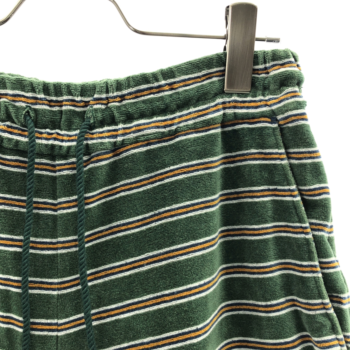 NOWOS / ノーウォス border short pants / ドローストリング イージー ショートパンツ ショーツ