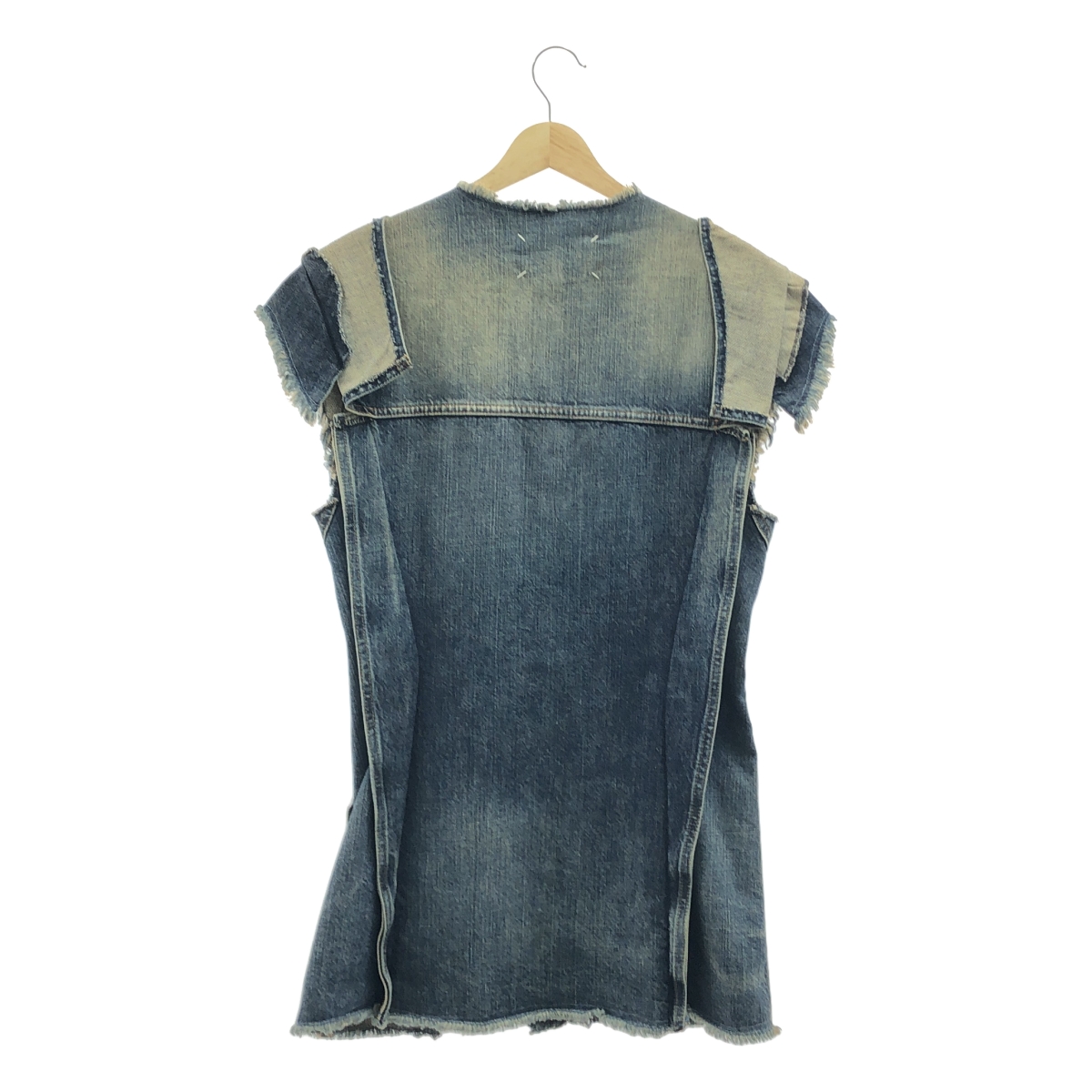 Maison Martin Margiela / メゾンマルタンマルジェラ ダメージ加工 スリーブレス デニムベスト