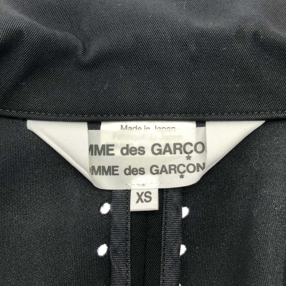 COMME des GARCONS COMME des GARCONS / コムコム レースアップ テーラードジャケット