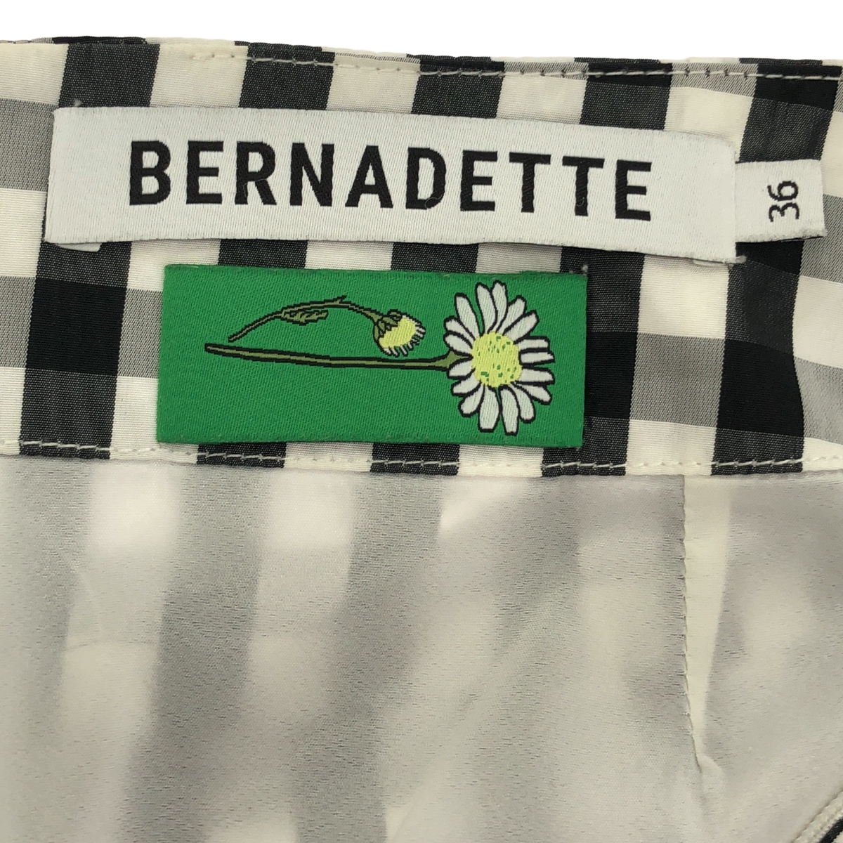 Drawer / ドゥロワー 取り扱い / BERNADETTE チェック リボン スカート