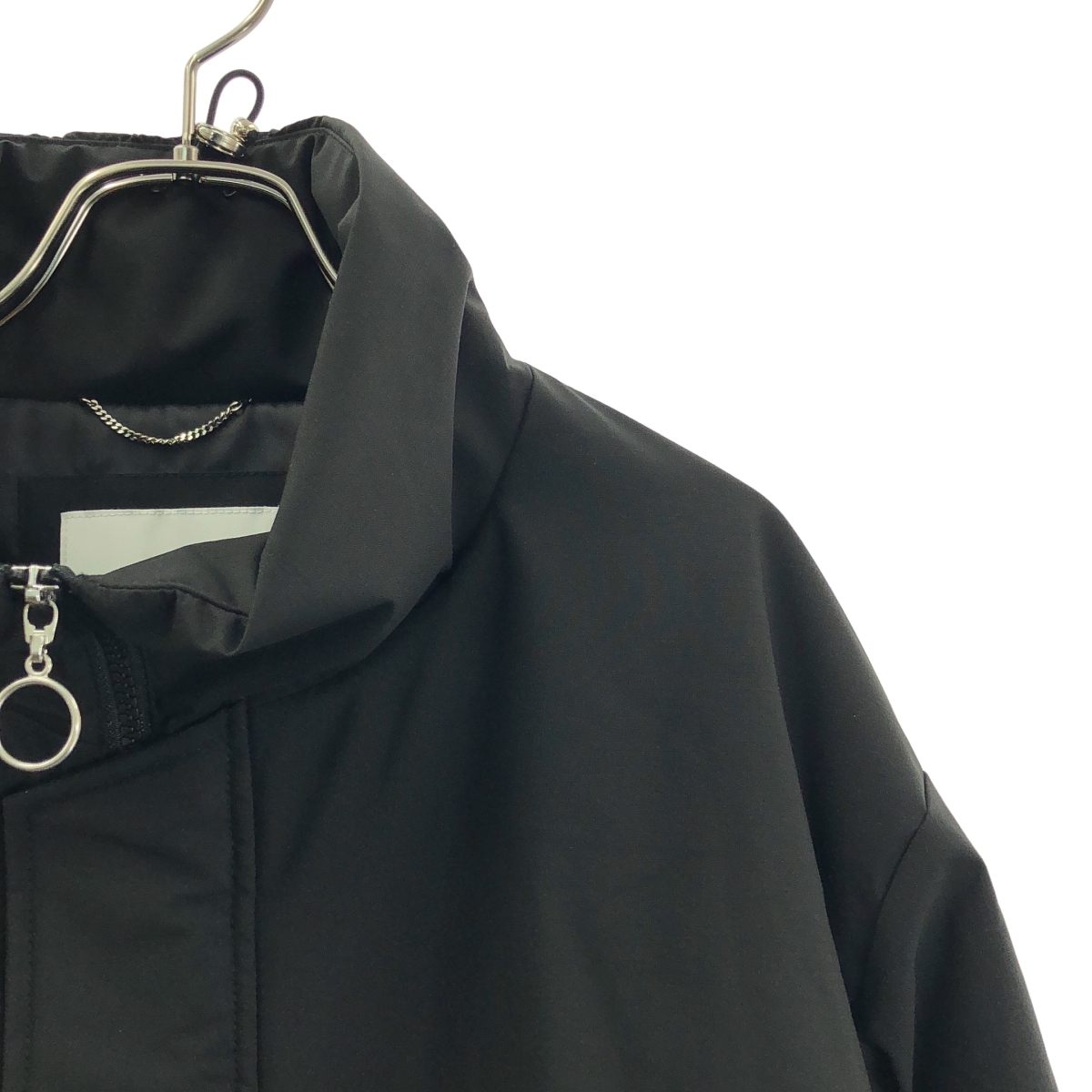 その他 quaranciel:〈撥水加工〉中綿 スタンドカラー ダブル ジップ モンスター コート