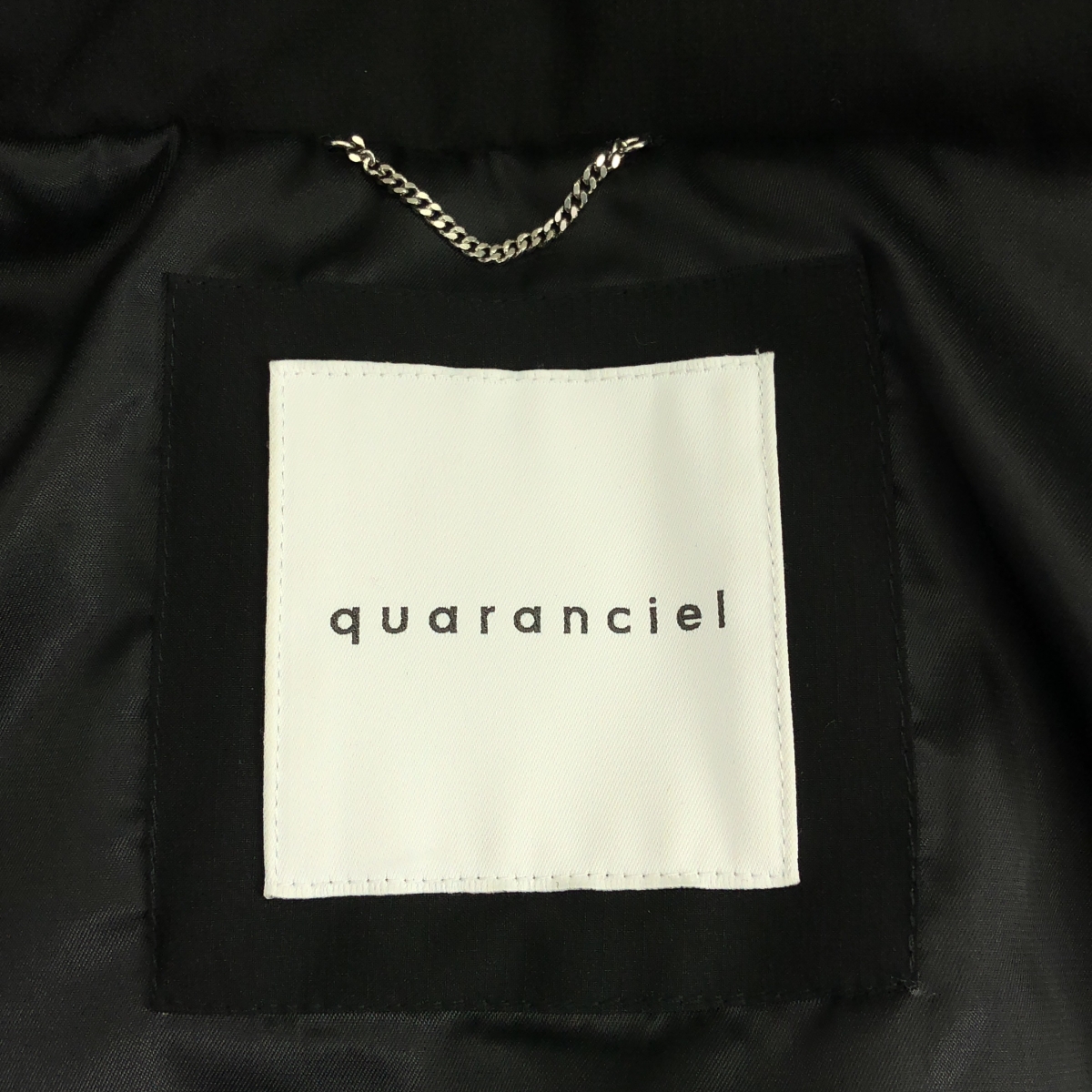 その他 quaranciel:〈撥水加工〉中綿 スタンドカラー ダブル ジップ モンスター コート