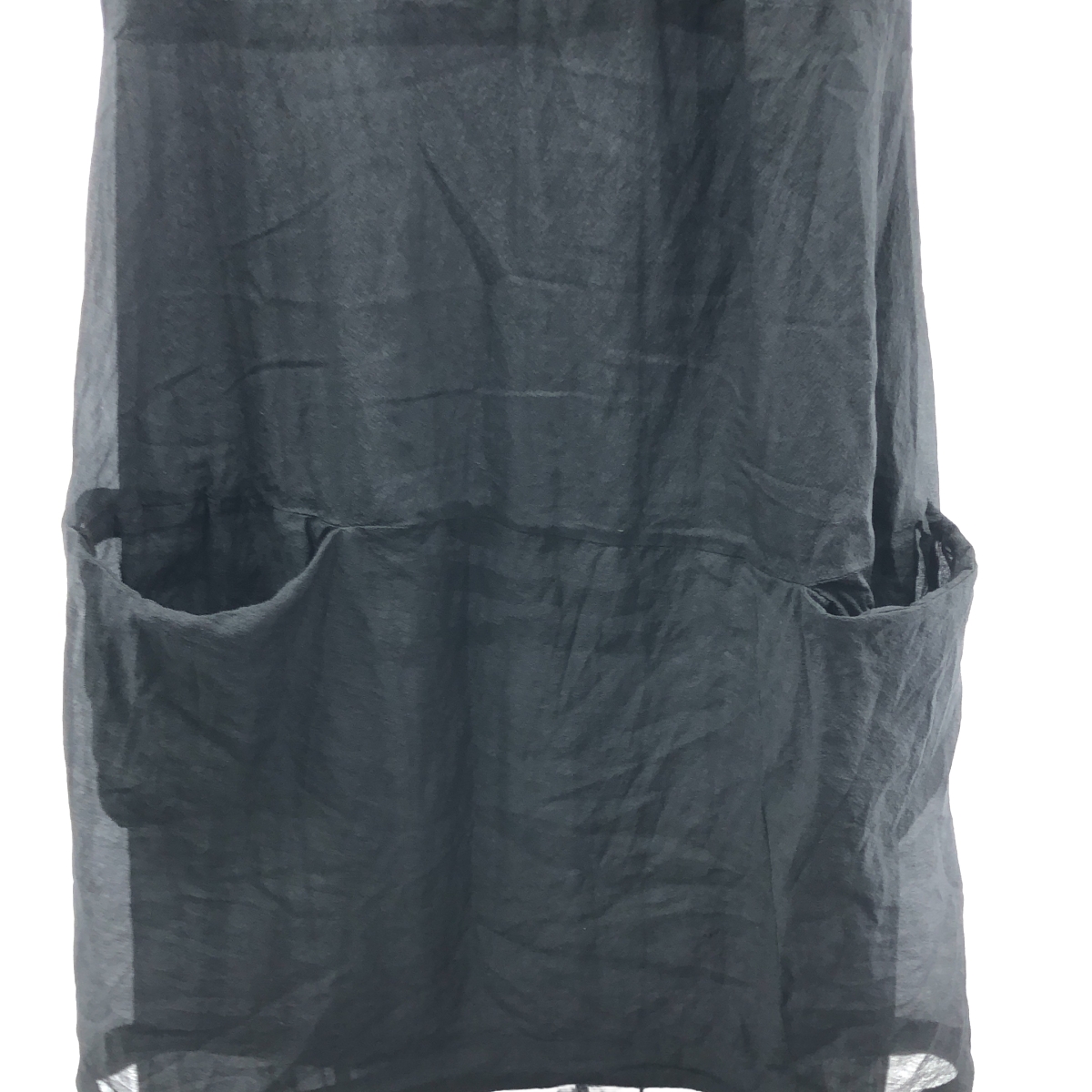 COMME des GARCONS COMME des GARCONS / コムコム ポリエステル 製品加工 ポケット付き ドレス ワンピース / 総裏地