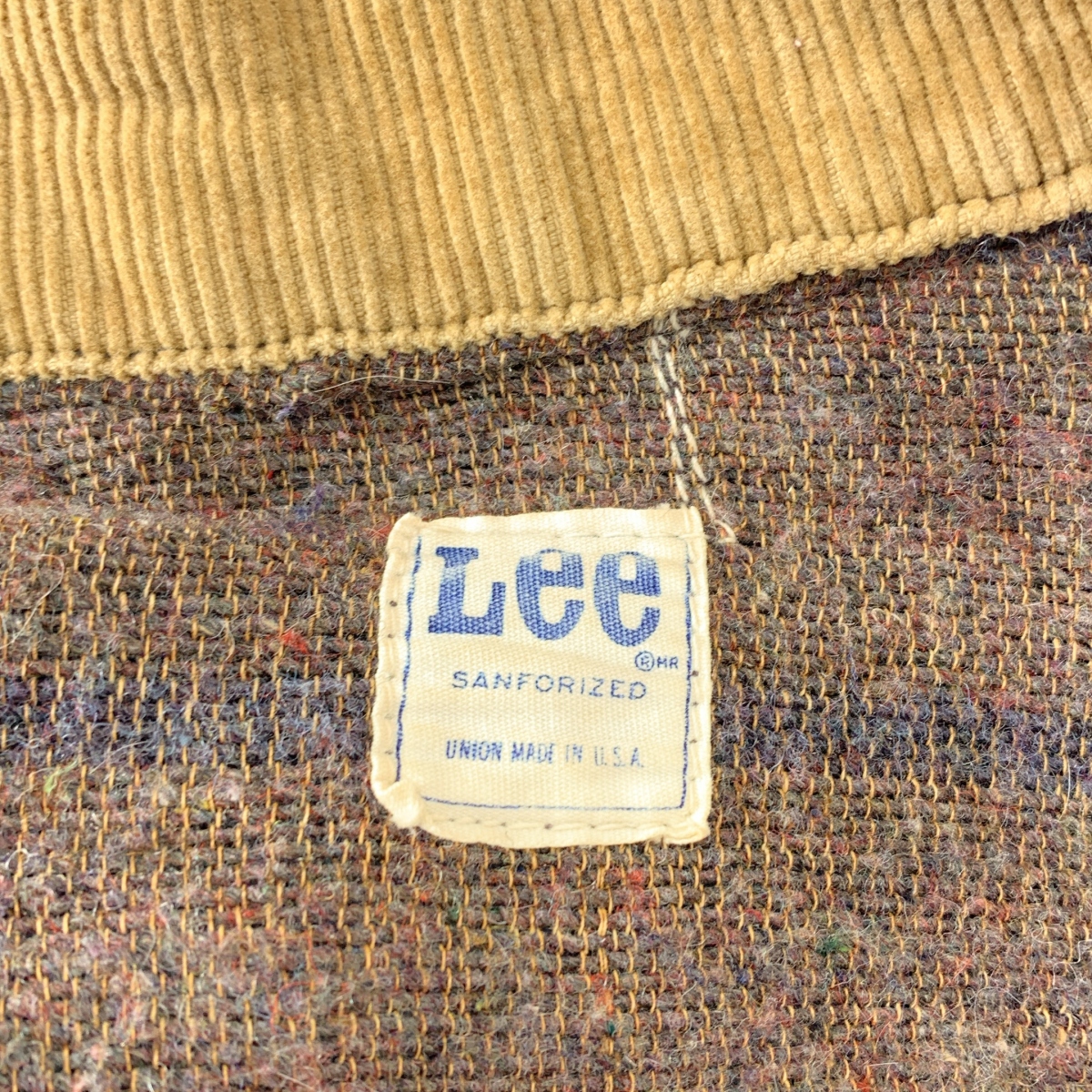 Lee / リー vintage / ヴィンテージ usa製 デニム カバーオール ジャケット / ブランケット