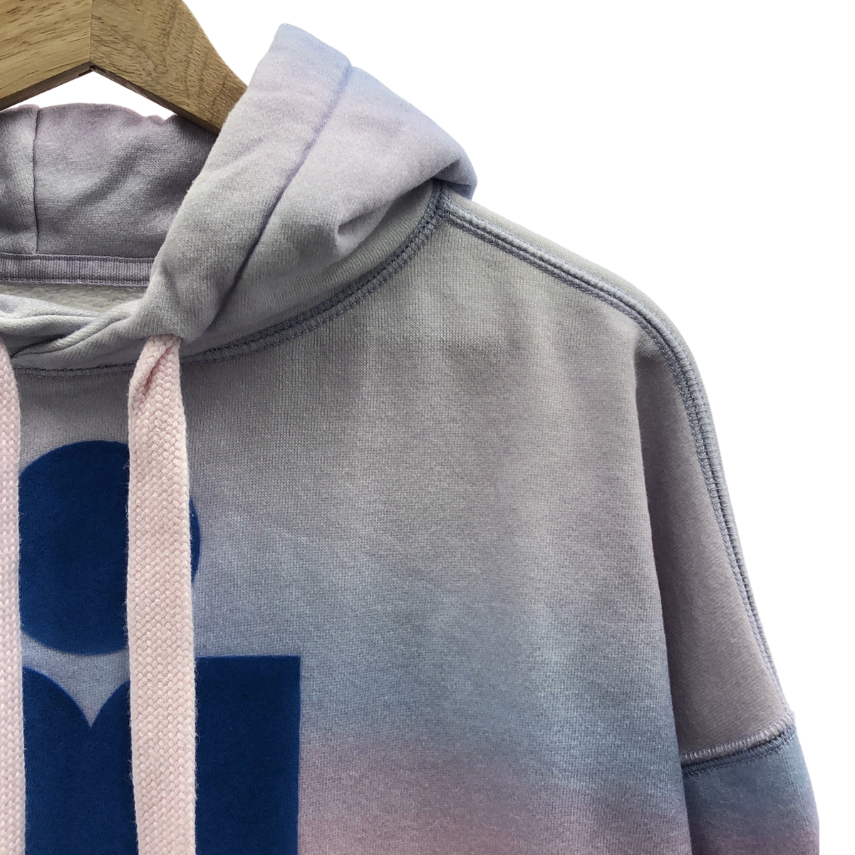 ISABEL MARANT ETOILE / イザベルマランエトワール フロッキープリント グラデーション スウェットパーカー