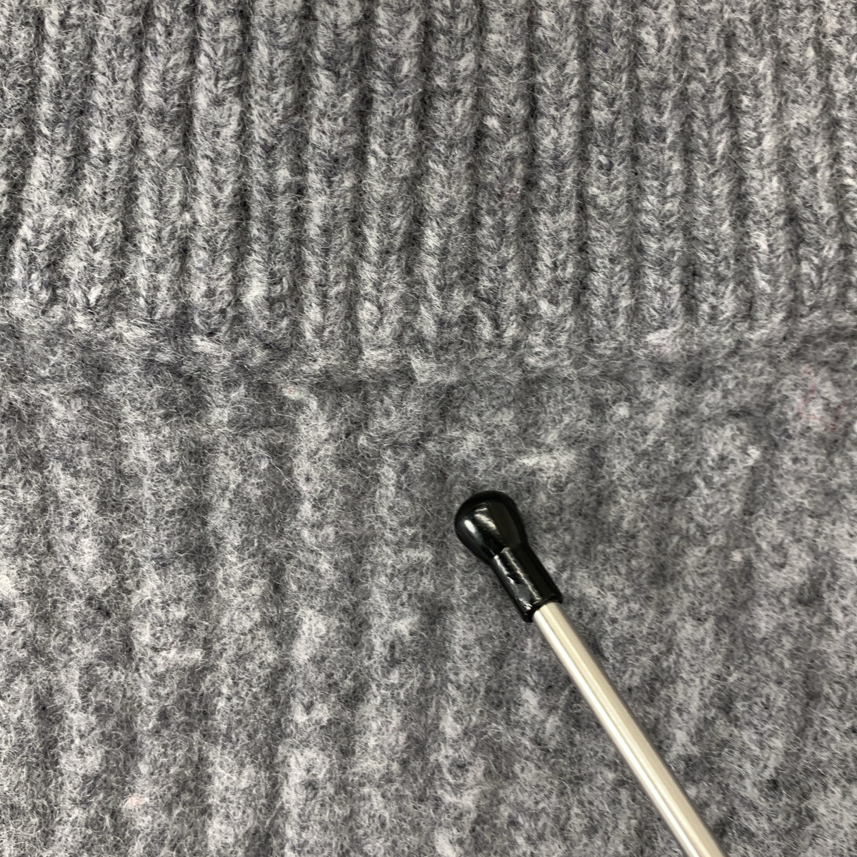 BALENCIAGA / バレンシアガ 2way リブ 変形 クルーネック ニット