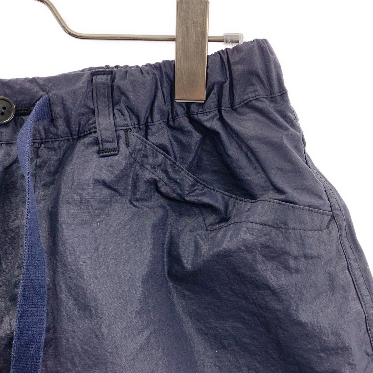 POST O'ALLS / ポストオーバーオールズ ドローストリング ワイド ショートパンツ ショーツ