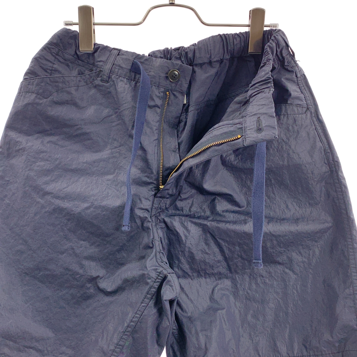 POST O'ALLS / ポストオーバーオールズ ドローストリング ワイド ショートパンツ ショーツ