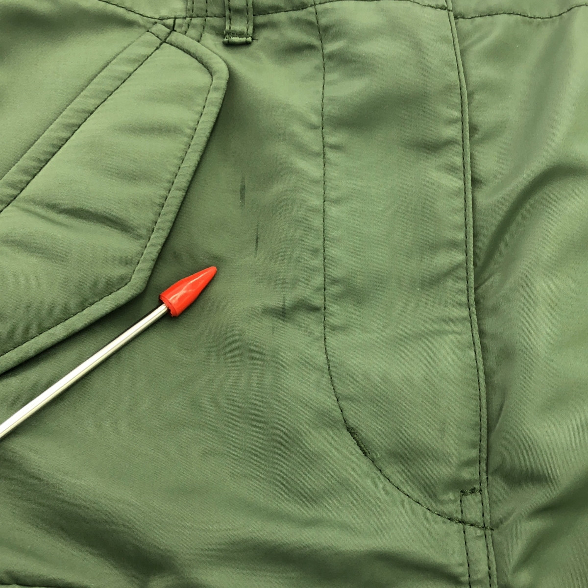 sacai / サカイ ナイロンツイル バックプリーツ スカート