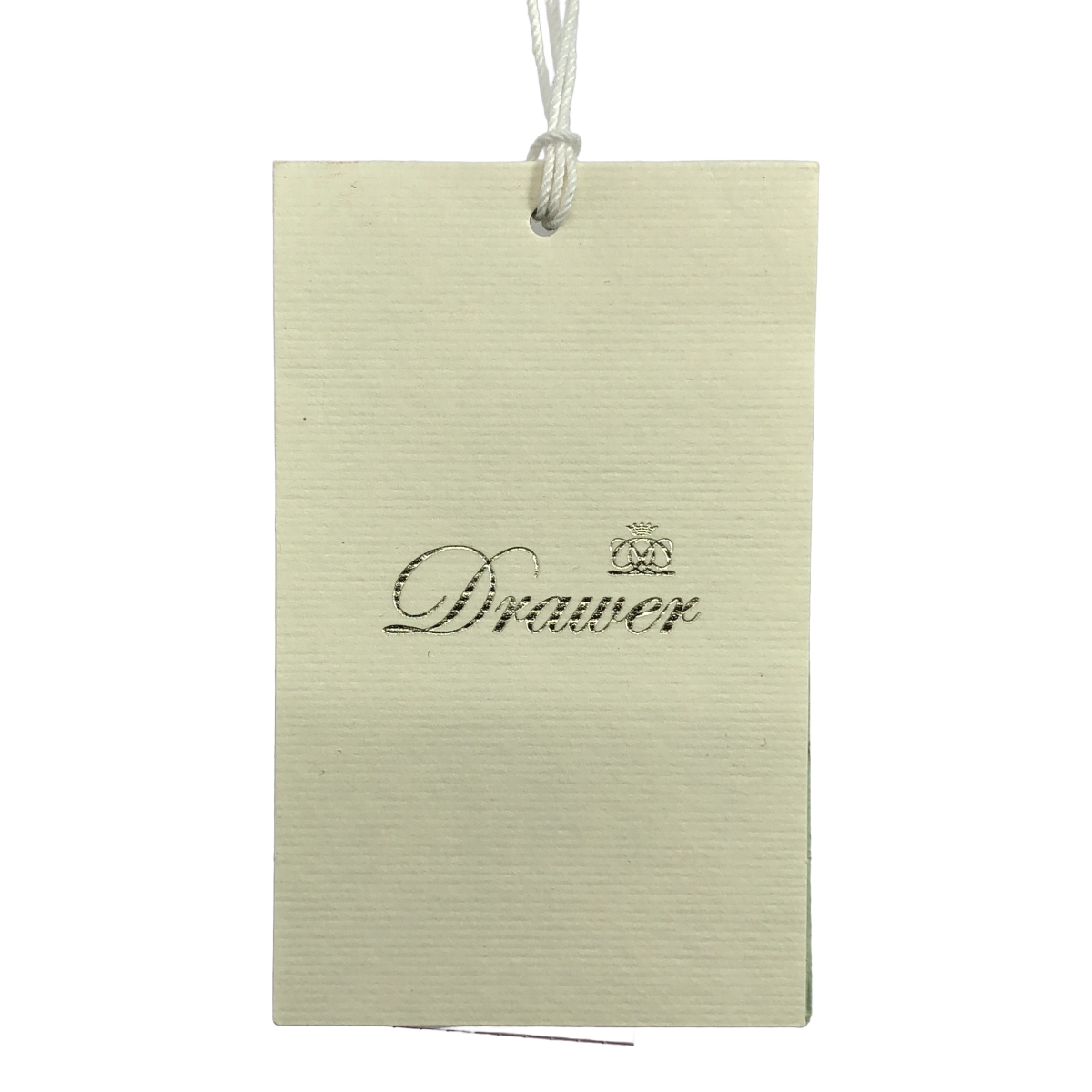 Drawer / ドゥロワー クルーネック コットン ロングワンピース