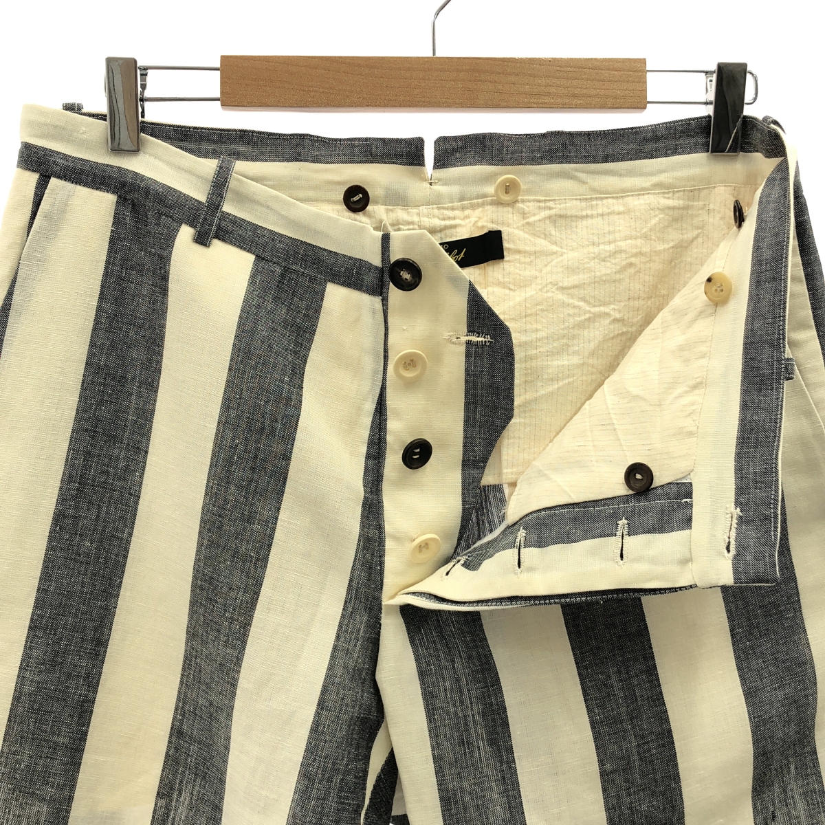 ARCHIVIO J.M.Ribot / アルキビオジェイエムリボット PA18/FXS / stripe trousers / ストライプ トラウザーズ パンツ