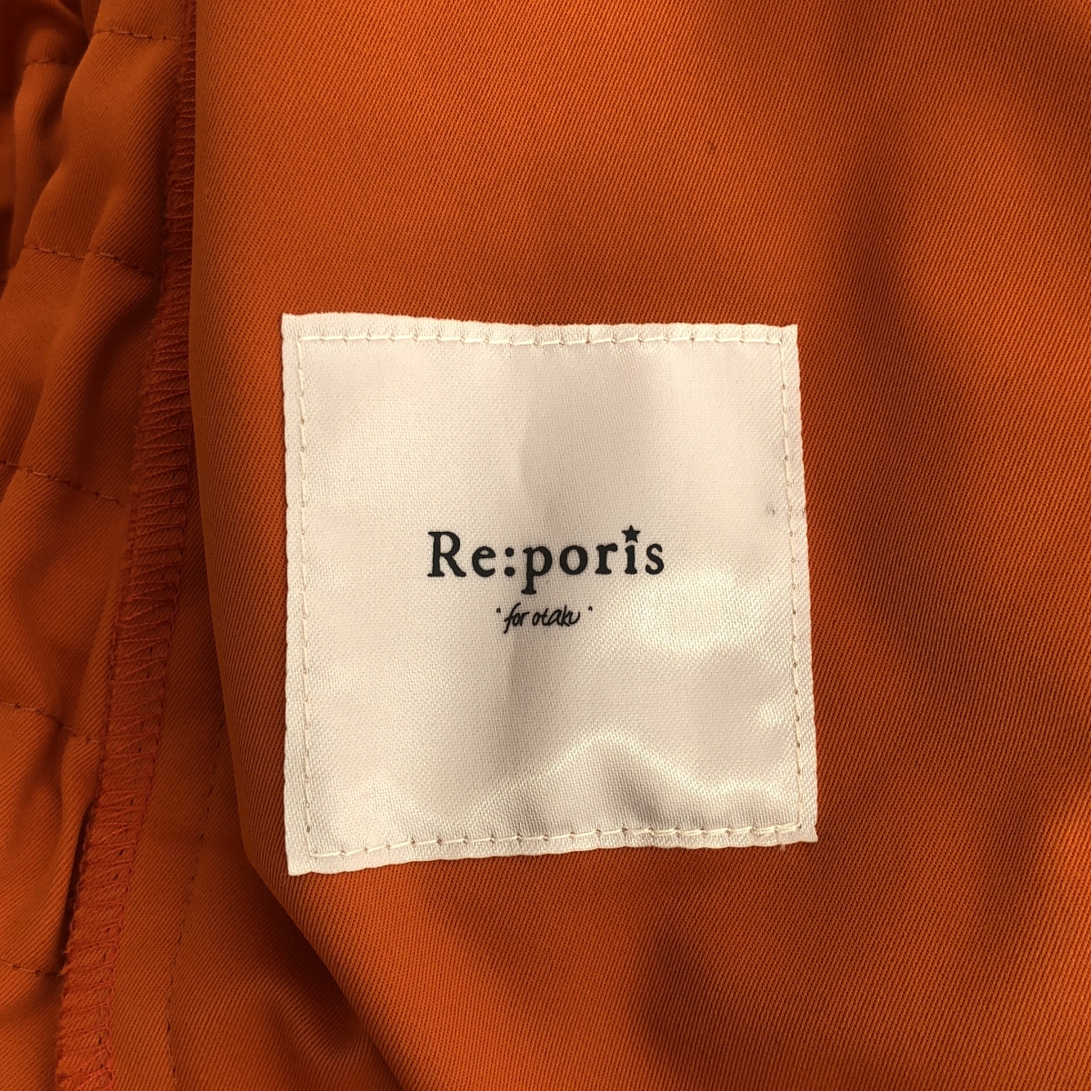 Re:poris / レポリス バックレースアップ ギャザー ボリューム スカート