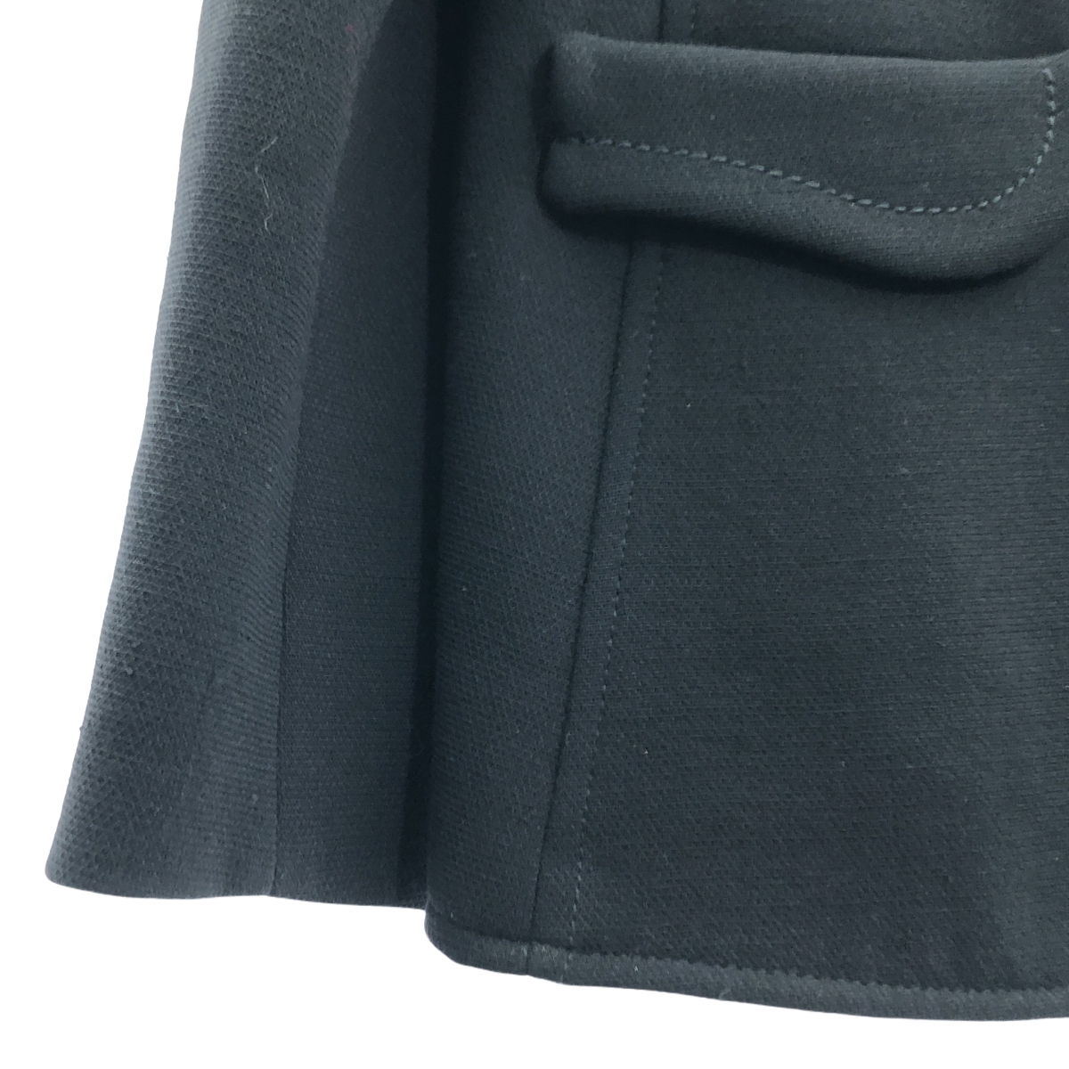 miu miu / ミュウミュウ ラウンドカラー ステッチ ダブル ジャケット