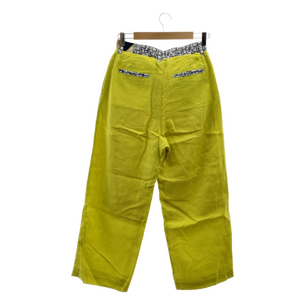 YEAH RIGHT!! / イエーライト 2タック リネン ワイドパンツ