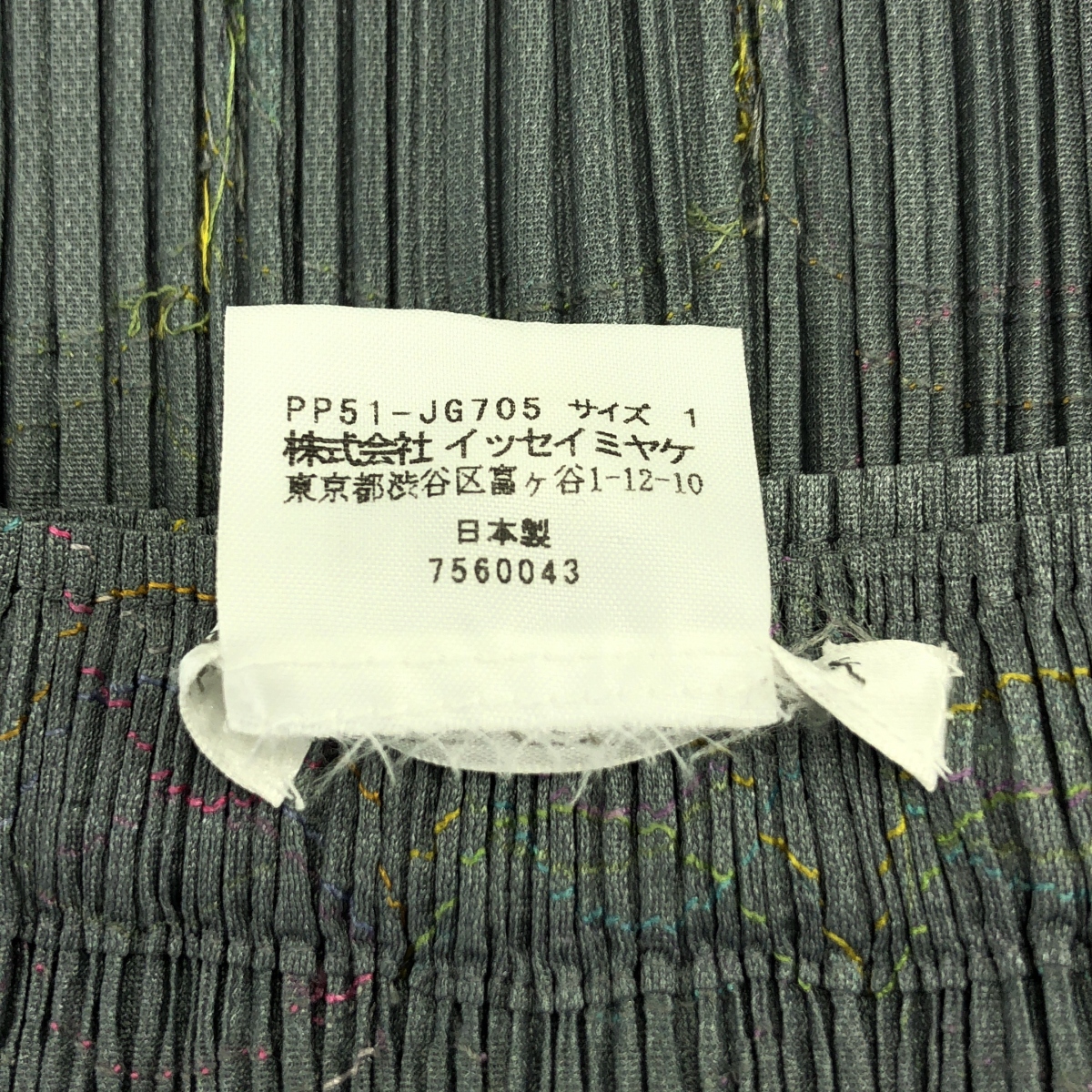 PLEATS PLEASE ISSEY MIYAKE / プリーツプリーズイッセイミヤケ プリーツ サークル エンブロイダリー ロングスカート