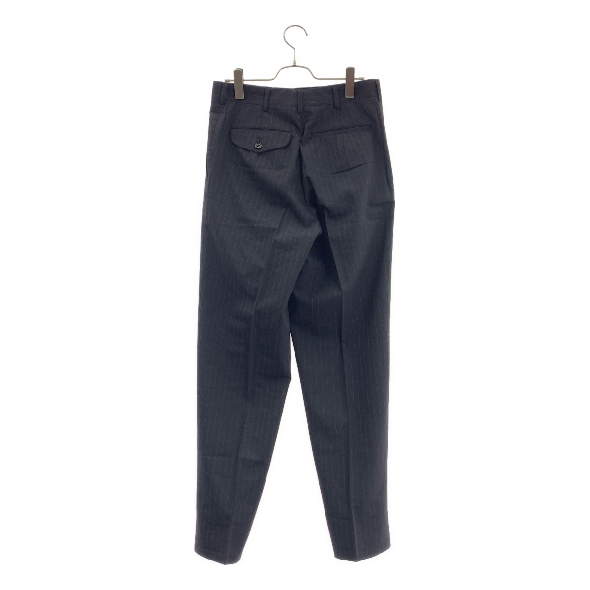 COMME des GARCONS HOMME DEUX / コムデギャルソンオムドゥ ウール ストライプ テーパードスラックス パンツ
