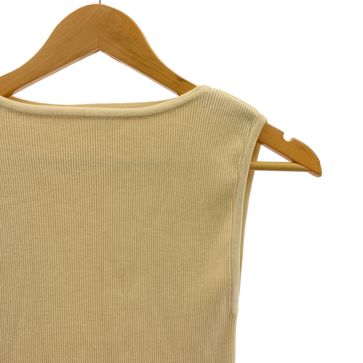 AURALEE / オーラリー × Ron Herman RIB BOAT NECK SLEEVELESS ノースリーブ ニット