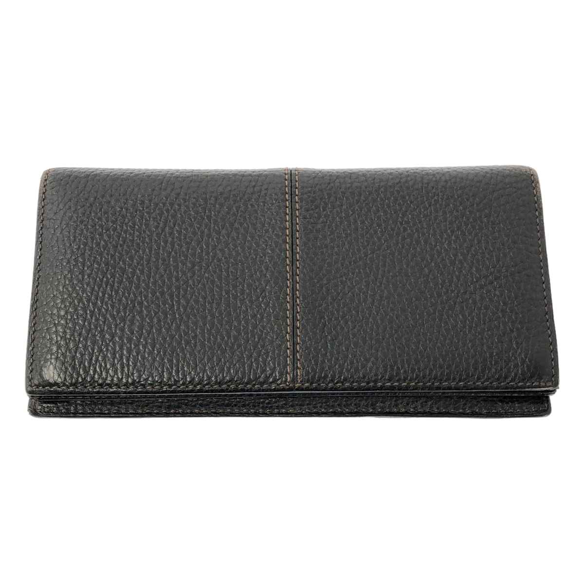 Cartier / カルティエ レザー サイドステッチ ロングウォレット 長財布