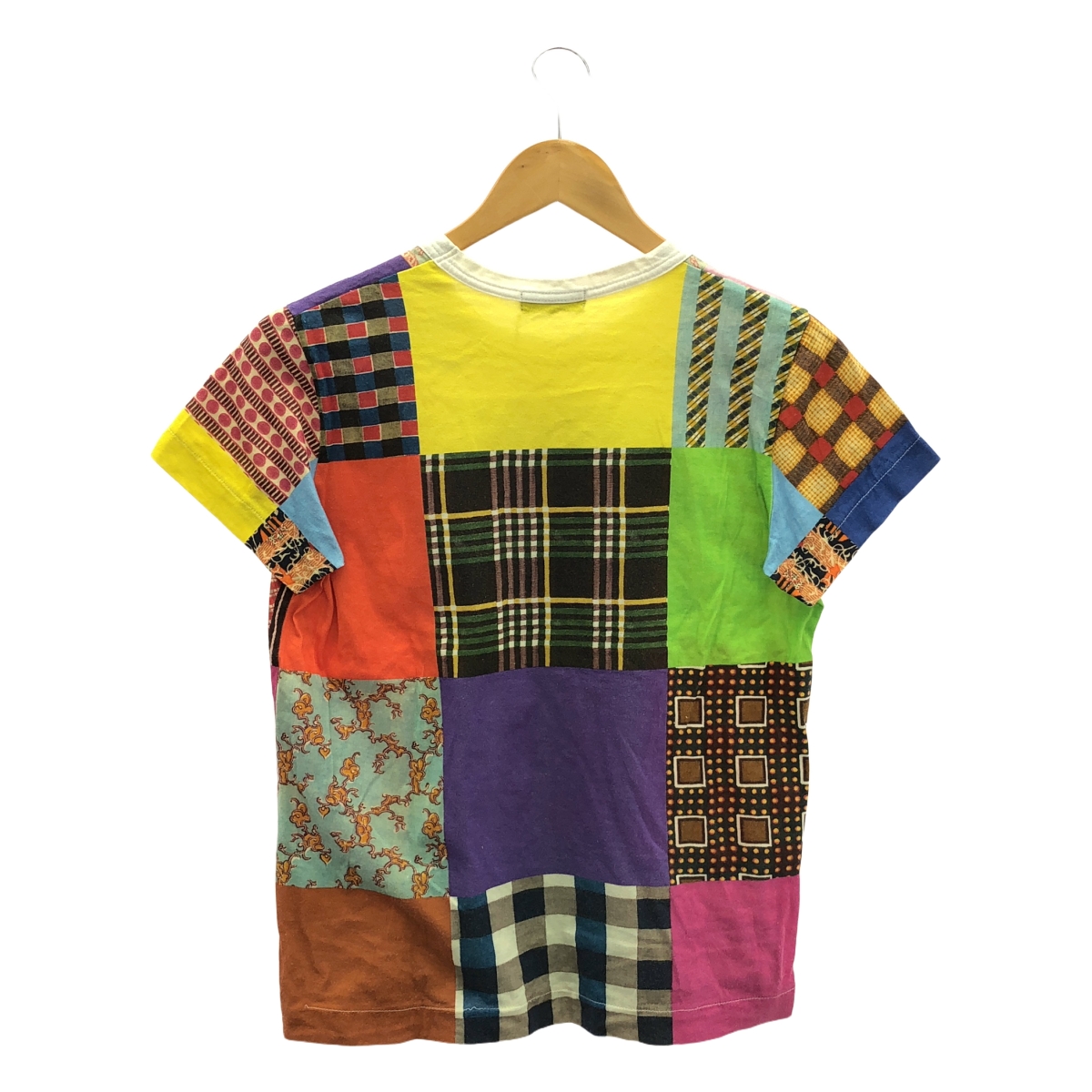 tricot COMME des GARCONS / トリココムデギャルソン 総柄 プリントパッチワーク Tシャツ カットソー