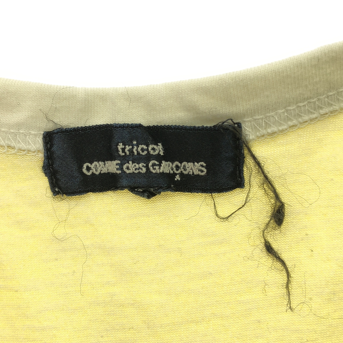 tricot COMME des GARCONS / トリココムデギャルソン 総柄 プリントパッチワーク Tシャツ カットソー