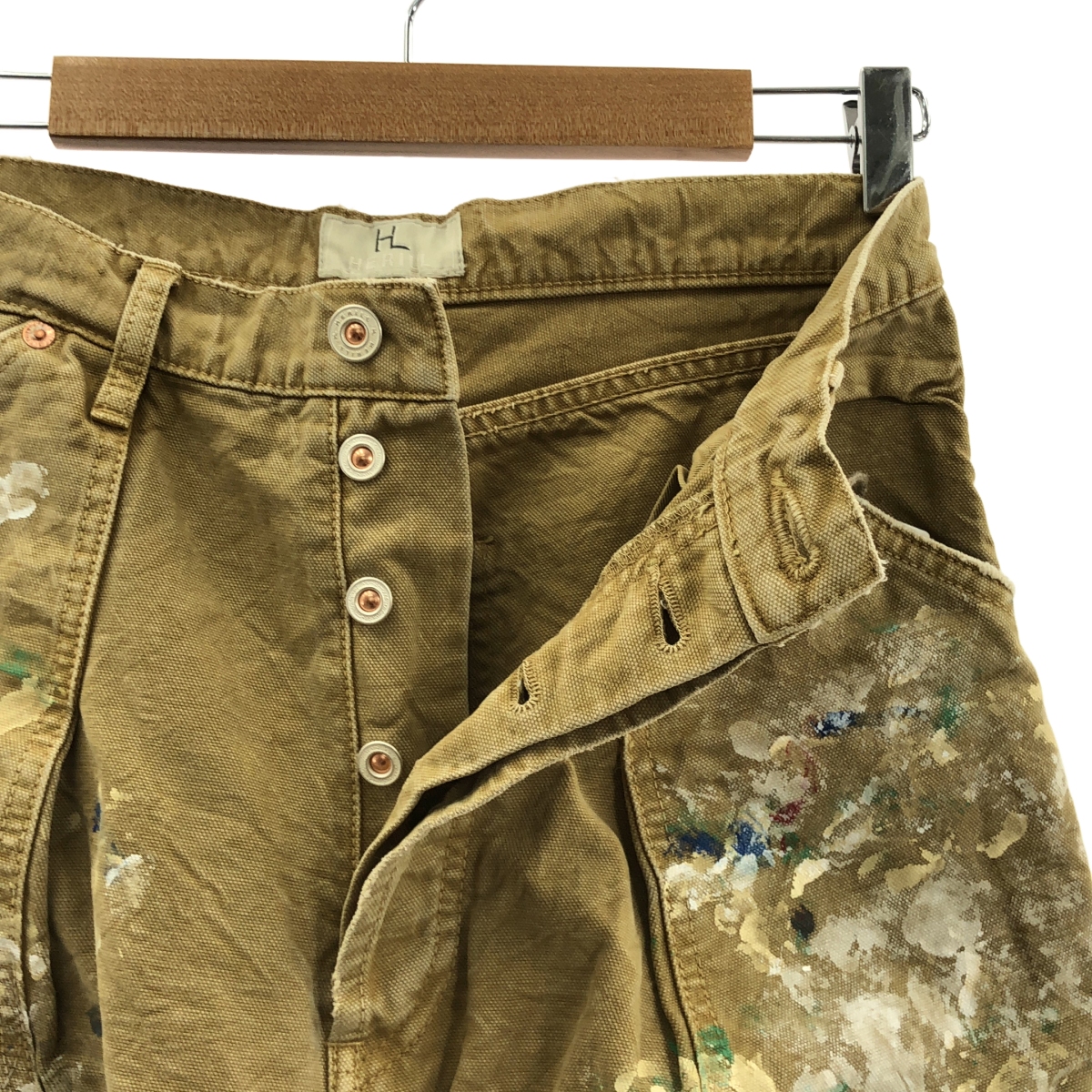 HERILL / ヘリル Splash Painter Pants スプラッシュ ペインターパンツ