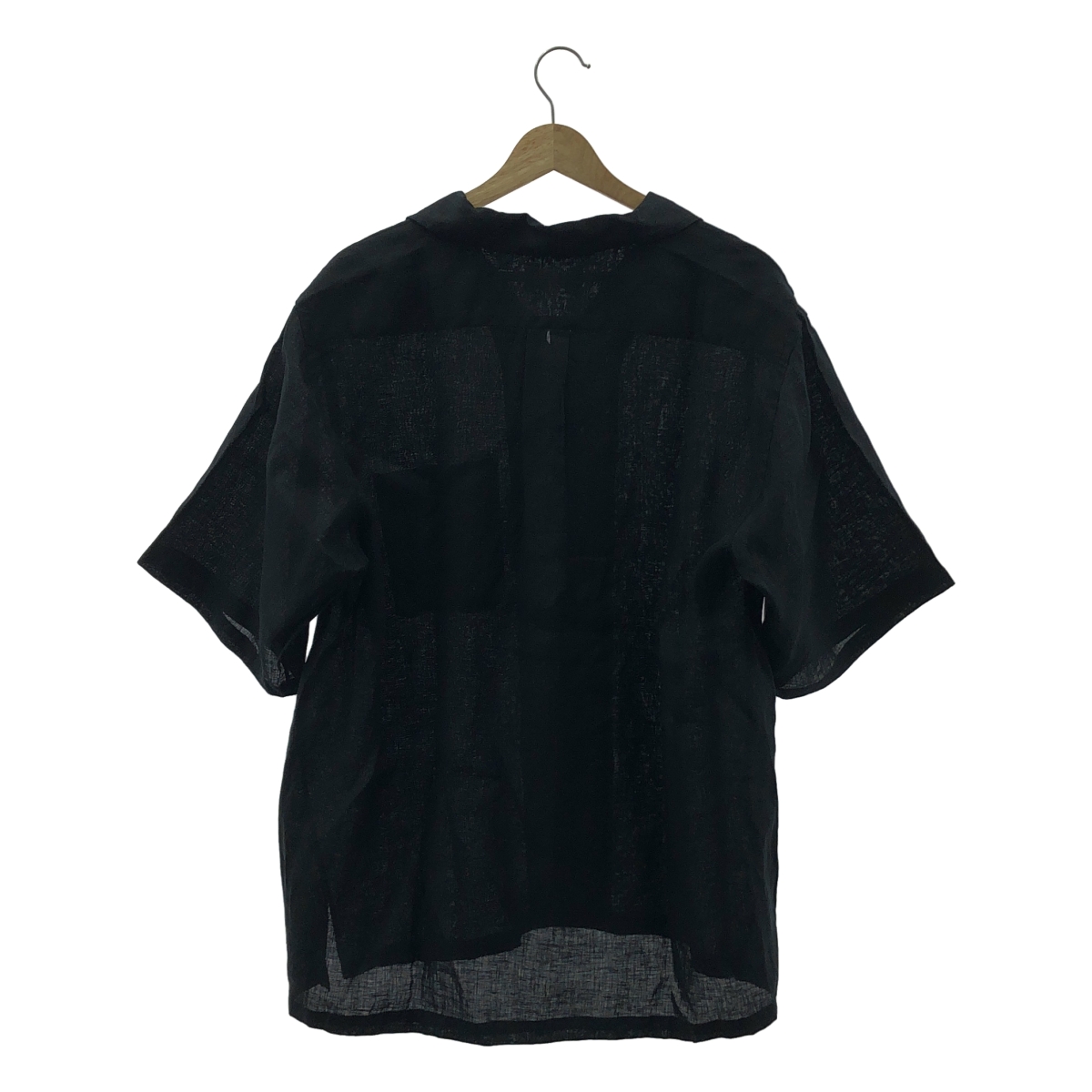 MARKAWARE / マーカウェア HEMP SHIRTING NEW OPEN COLLAR S/S SHIRT ヘンプ細布 ニューオープンカラー 半袖 シャツ