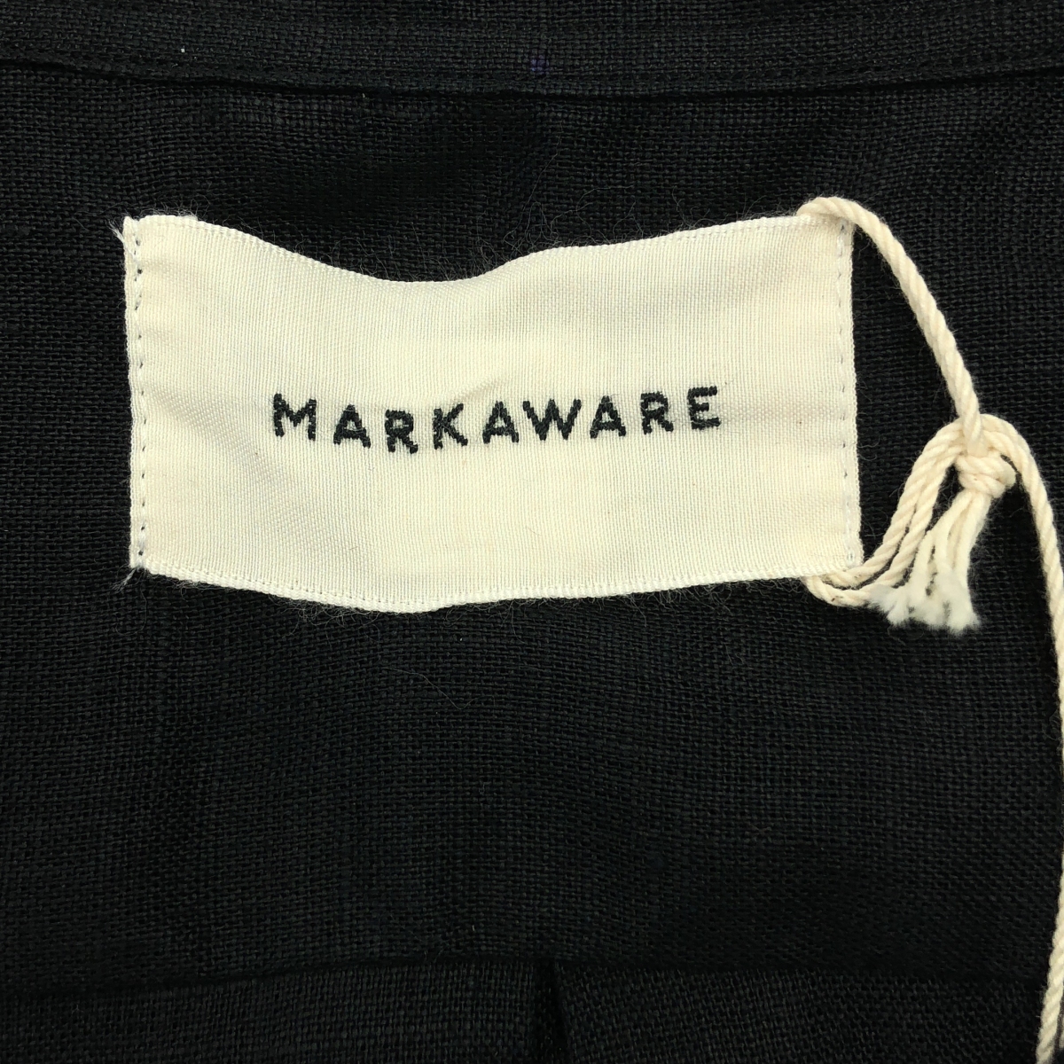 MARKAWARE / マーカウェア HEMP SHIRTING NEW OPEN COLLAR S/S SHIRT ヘンプ細布 ニューオープンカラー 半袖 シャツ